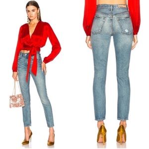 Grlfrnd Karolina Last Dance Rigid High Rise Skinny Jeans